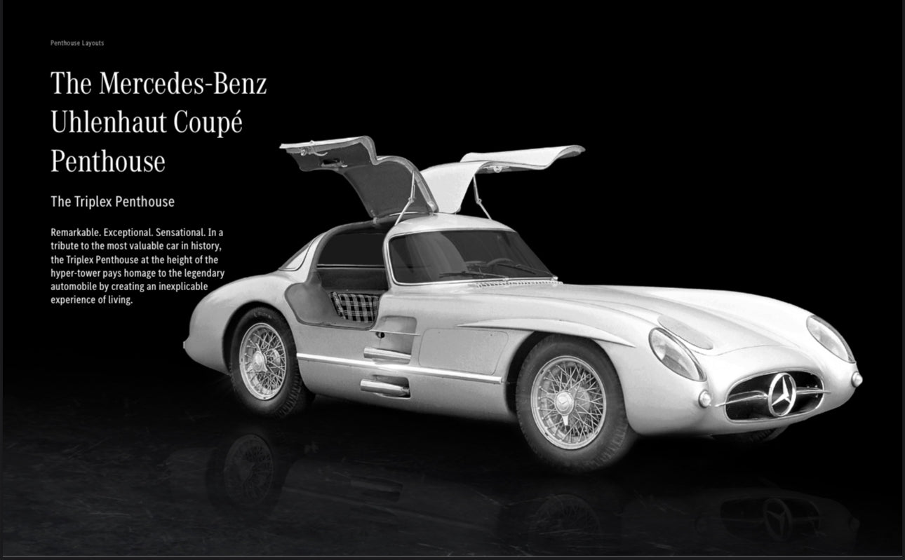 Mercedes-Benz Places 2-6 Bedroom Ultra Luxury Residences Downtown Dubai