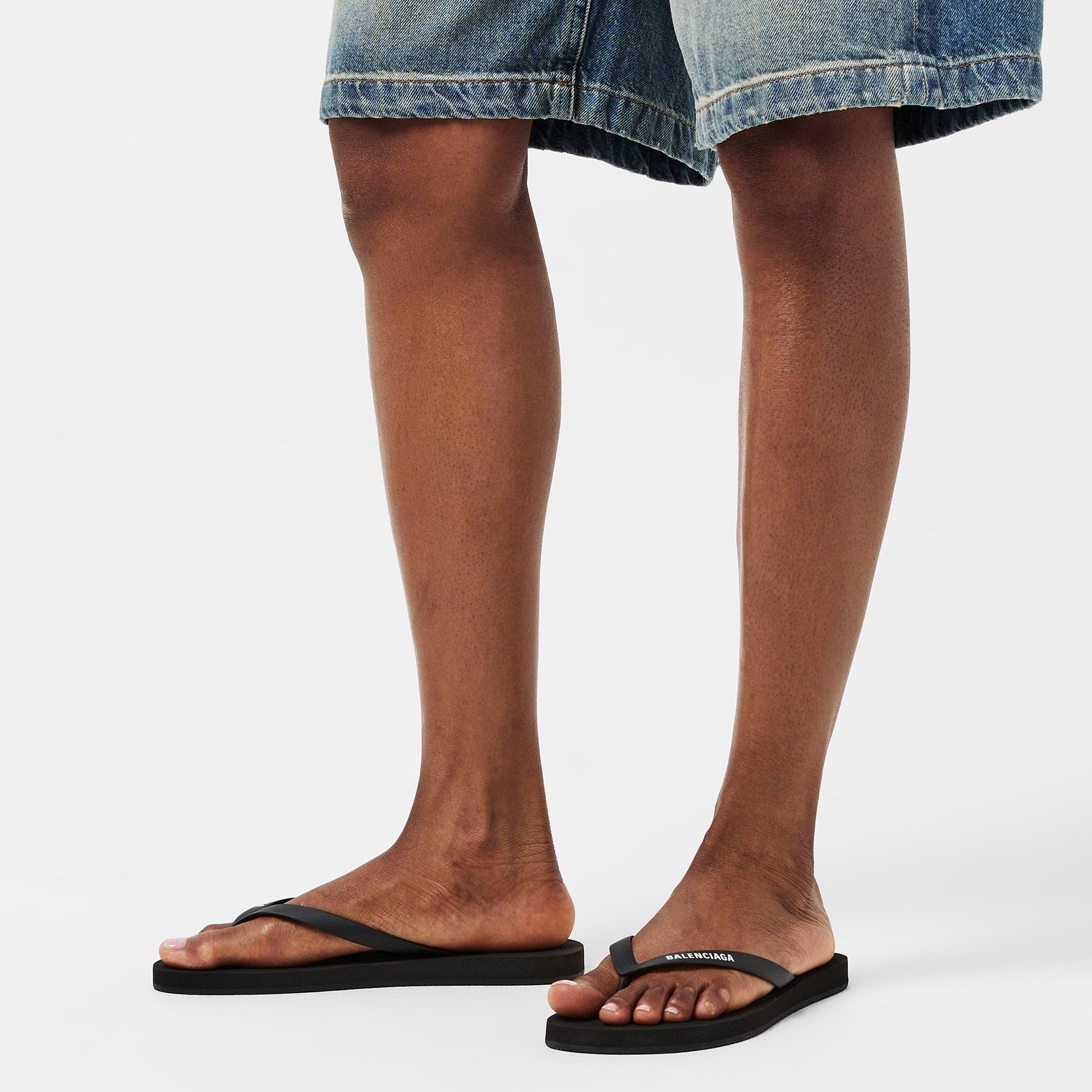 Balenciaga Women's Contoured Flip Flops