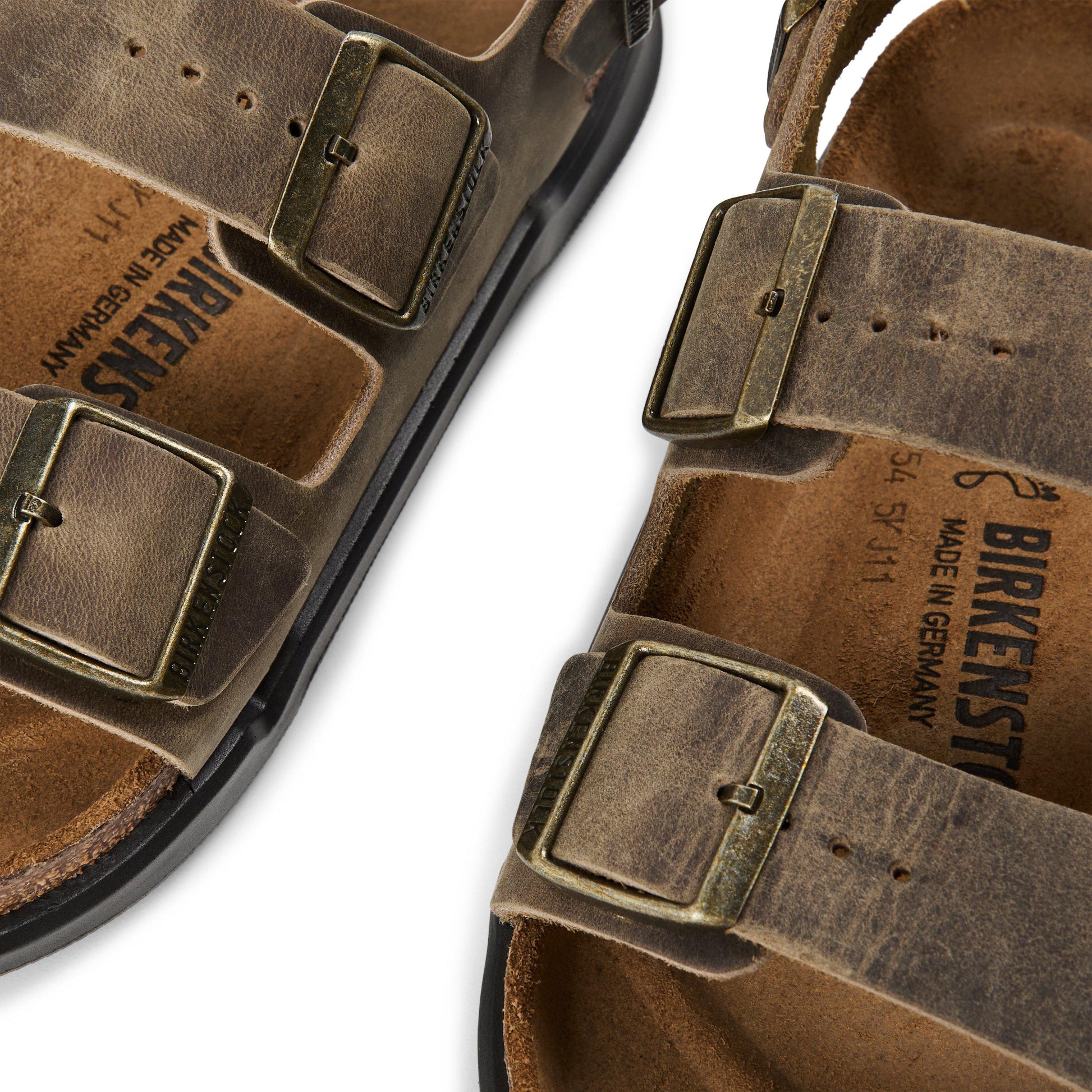 Birkenstock Bstk Milano Lth/Oil Sn63