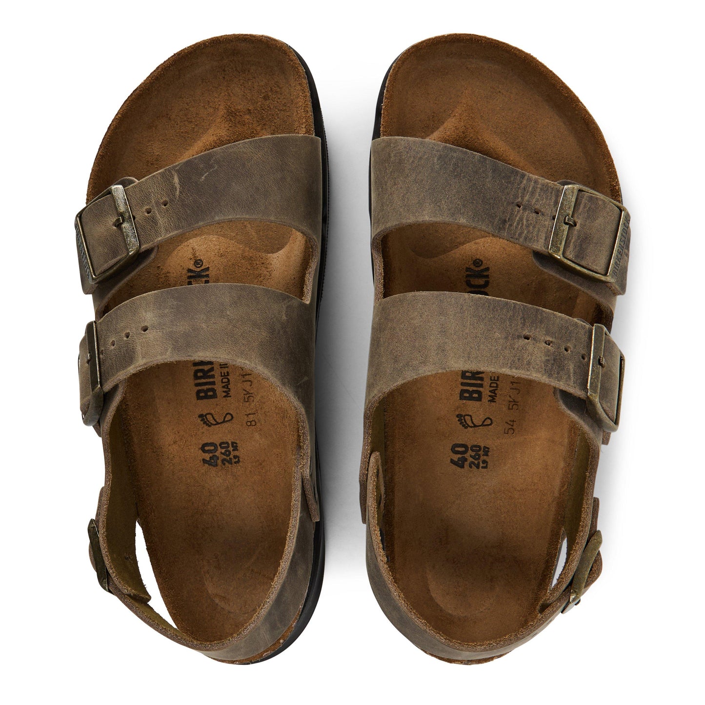 Birkenstock Bstk Milano Lth/Oil Sn63