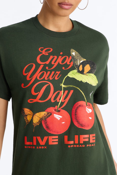 Enjoy Your Day Graphic Tee