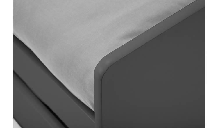 Julian Bowen Elba Wooden Day Bed with Trundle - Black