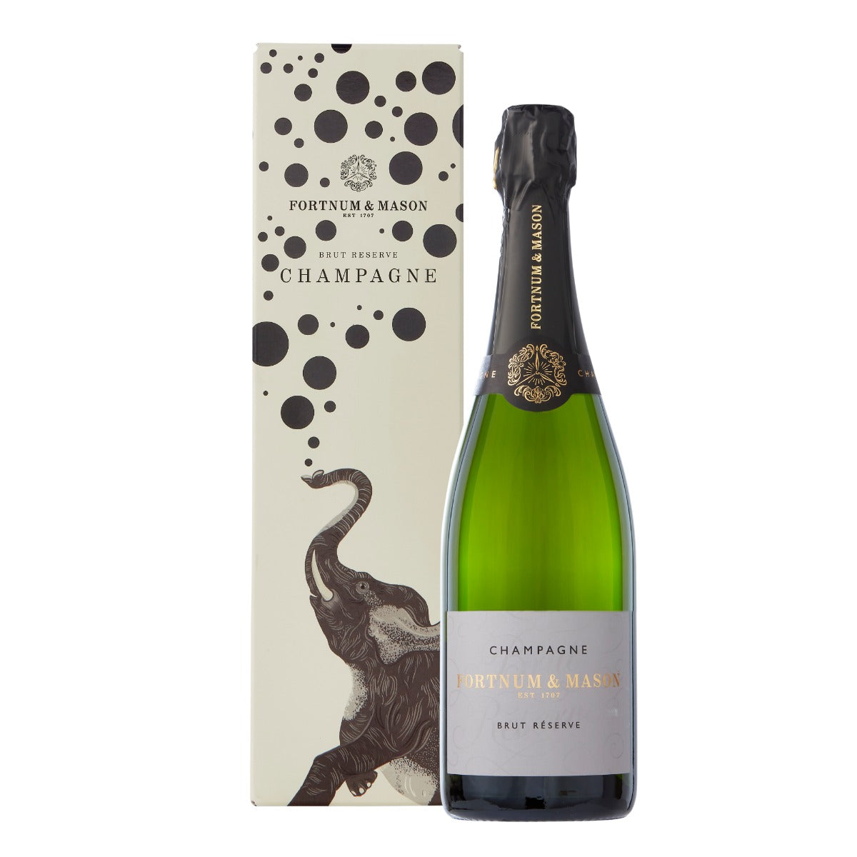 Fortnum's Brut Réserve Champagne Gift Box, Louis Roederer, 75cl