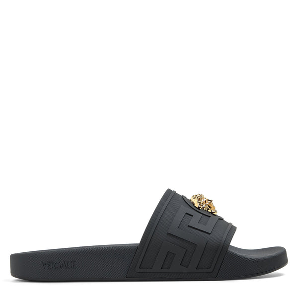 Versace Mens La Medusa Slides