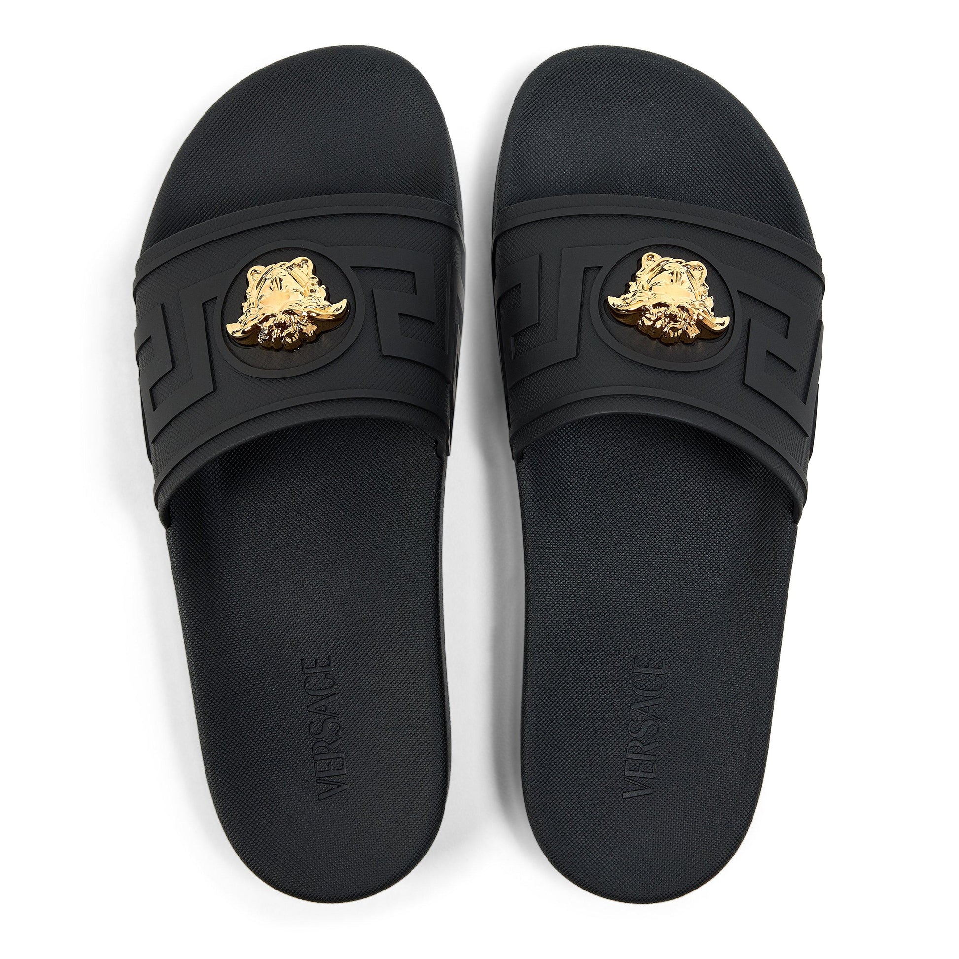 Versace Mens La Medusa Slides