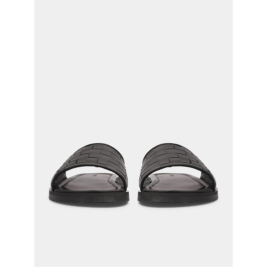 BELIER Men's Capri Leather Slider Sandals