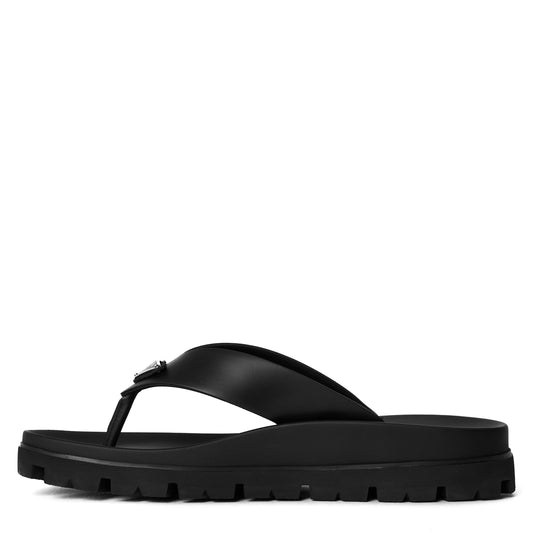 Prada Rubber Thong Sandals