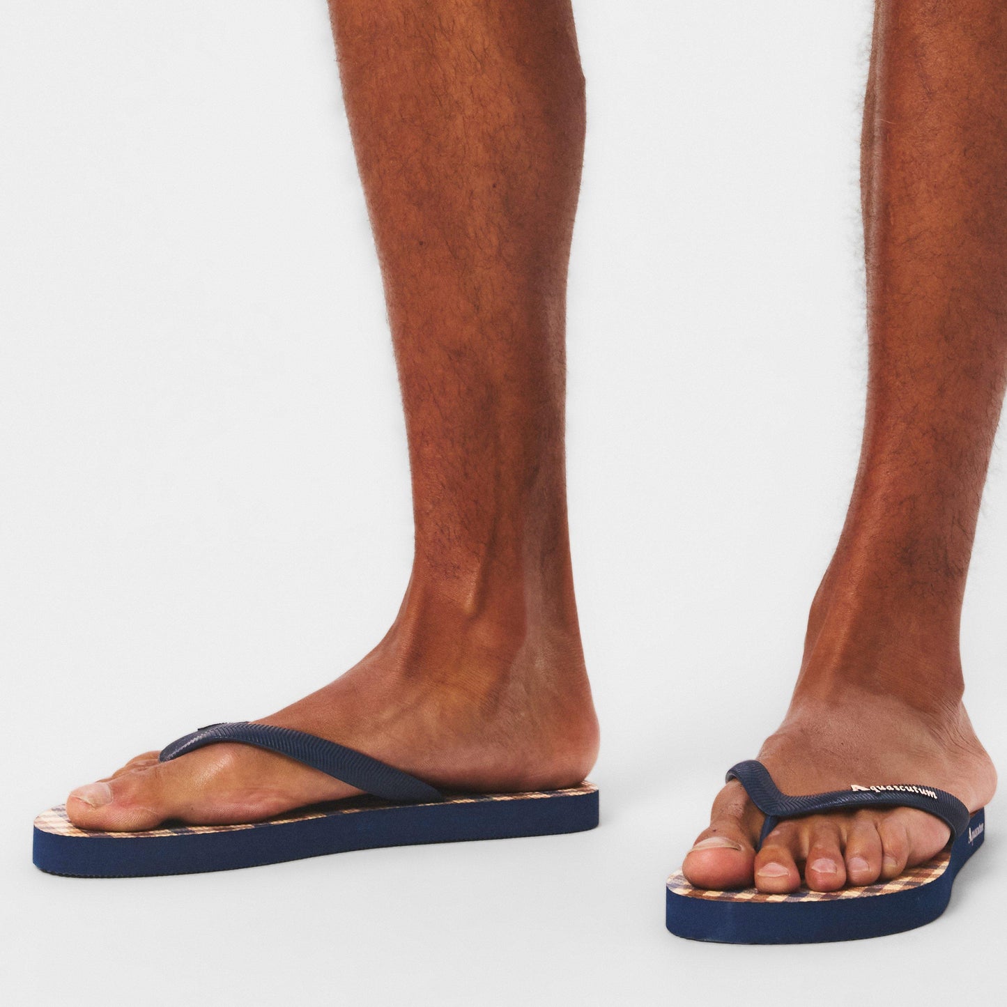 Aquascutum Check Flip Flops