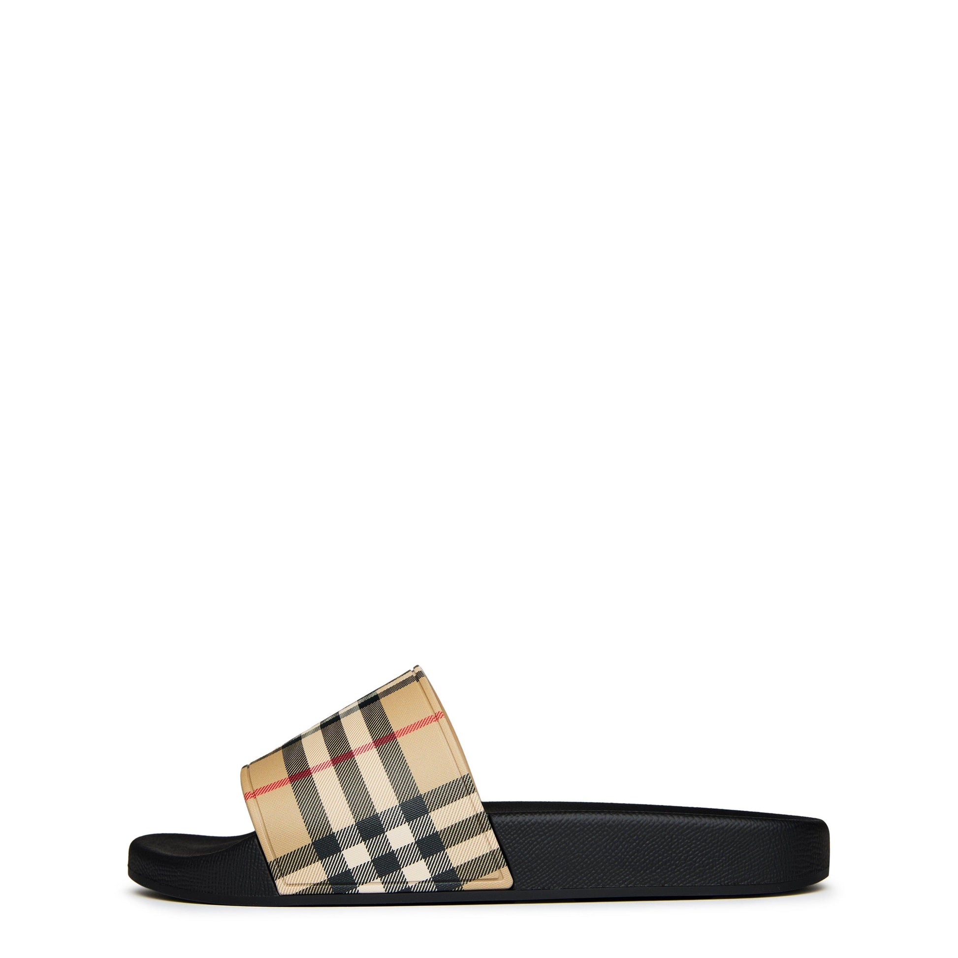 Burberry Mens Furley Check Slides