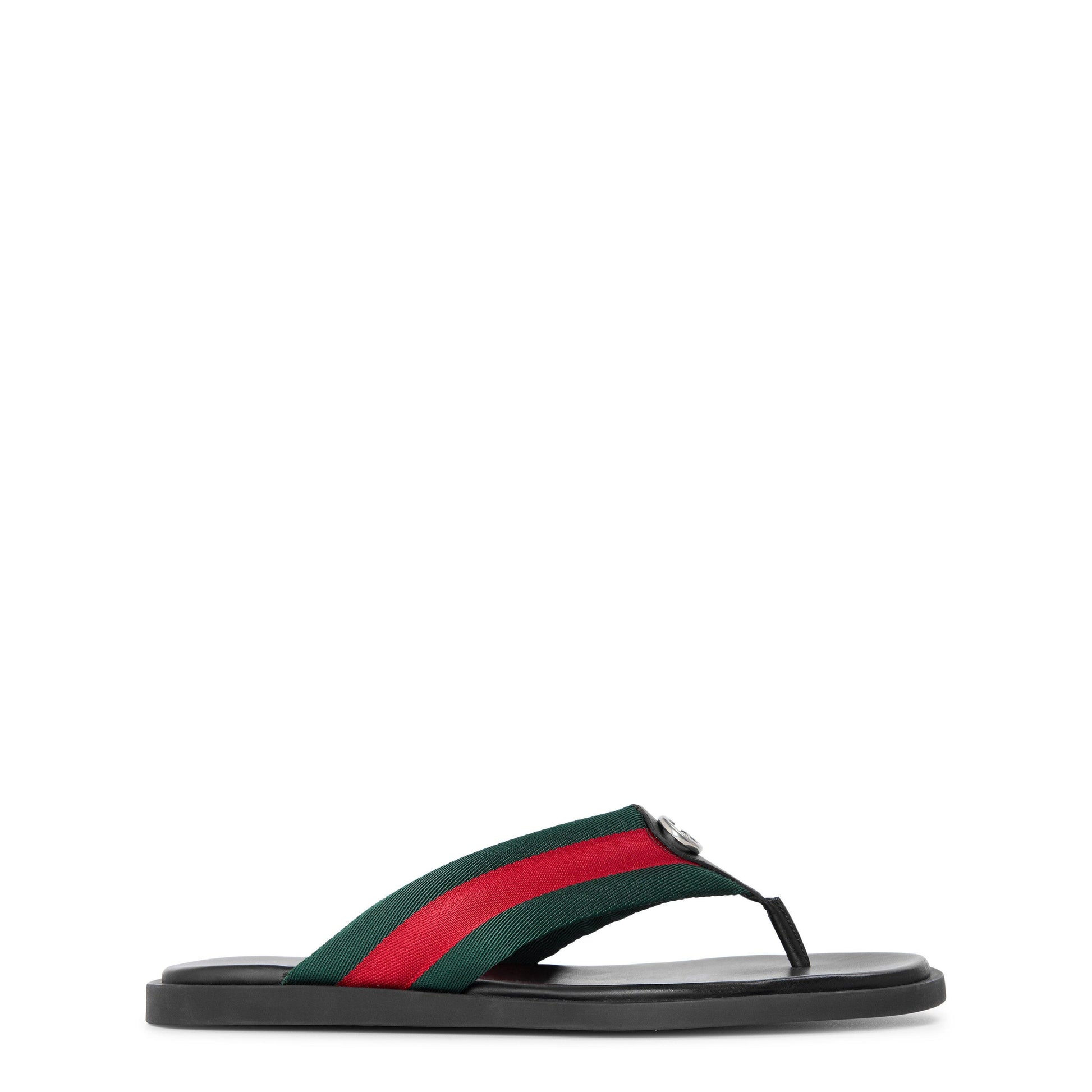 Gucci Mens Maverick Flip Flops