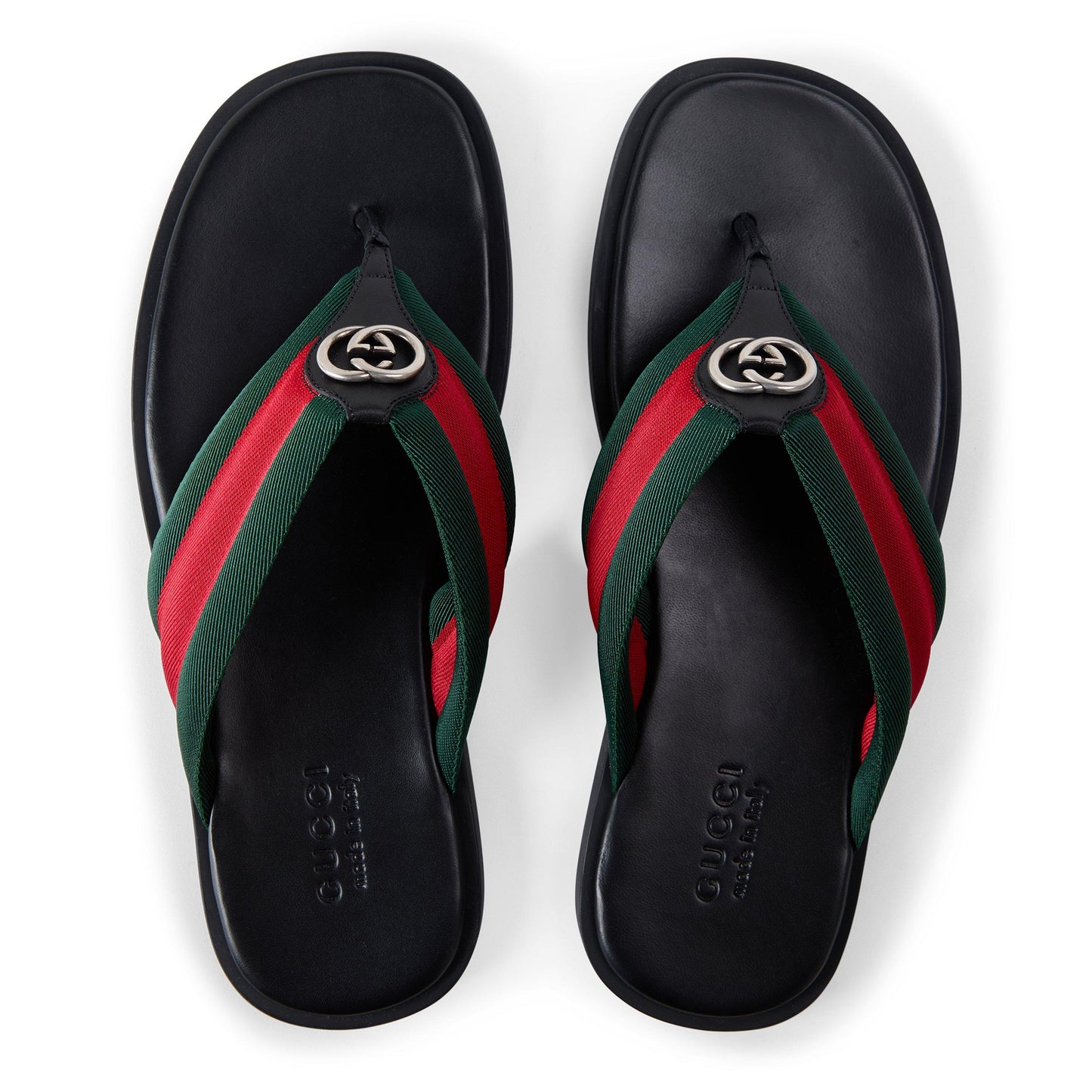 Gucci Mens Maverick Flip Flops
