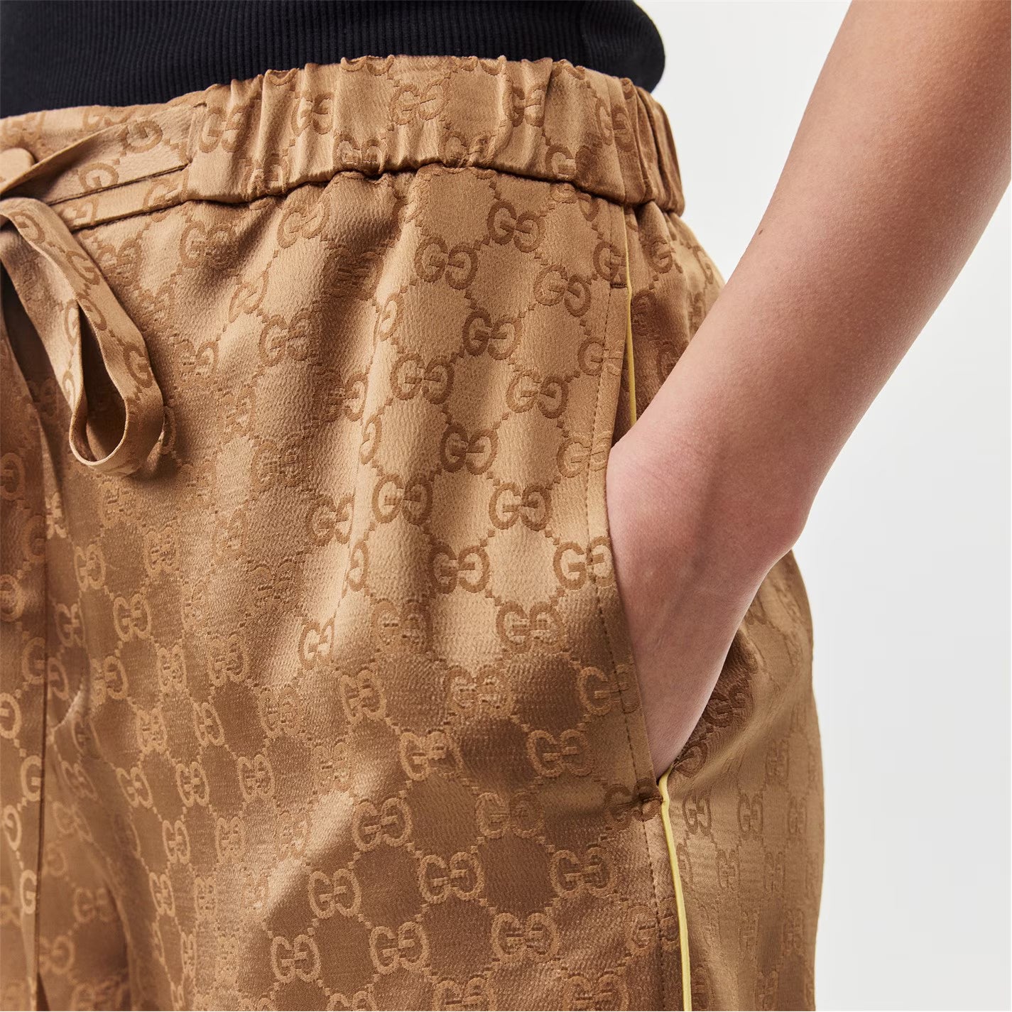 GUCCI GG Silk Shorts