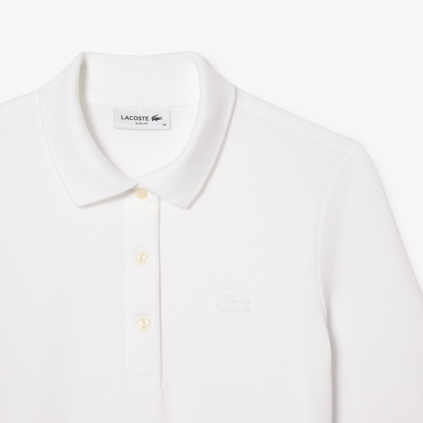 Slim Fit L.12.D Three Quarter Sleeve Polo Shirt
