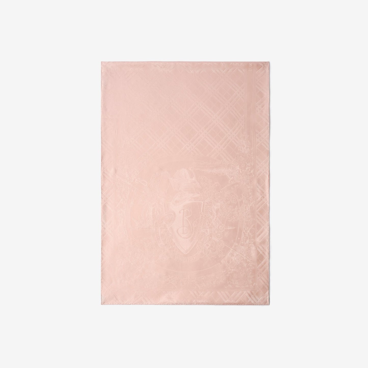 Floral Crest Silk Scarf