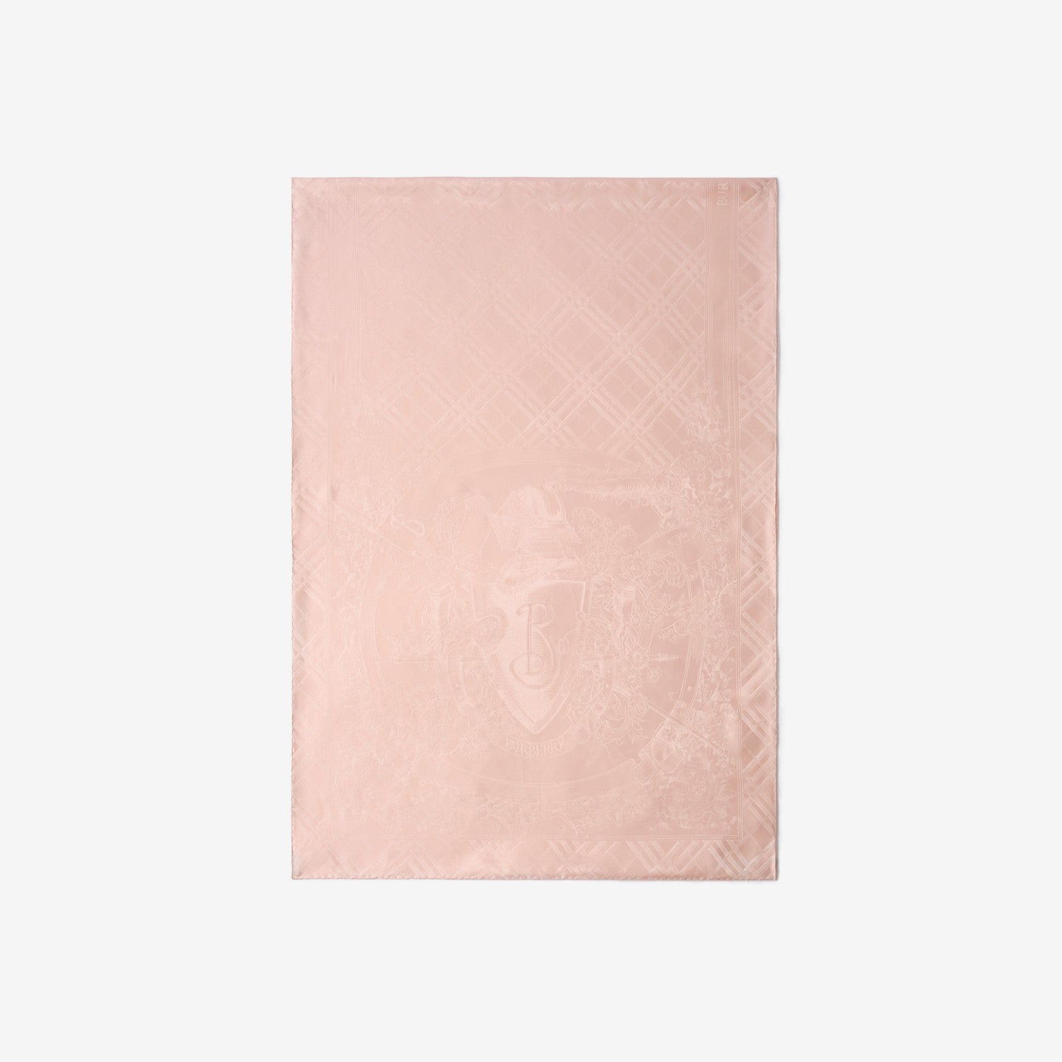 Floral Crest Silk Scarf
