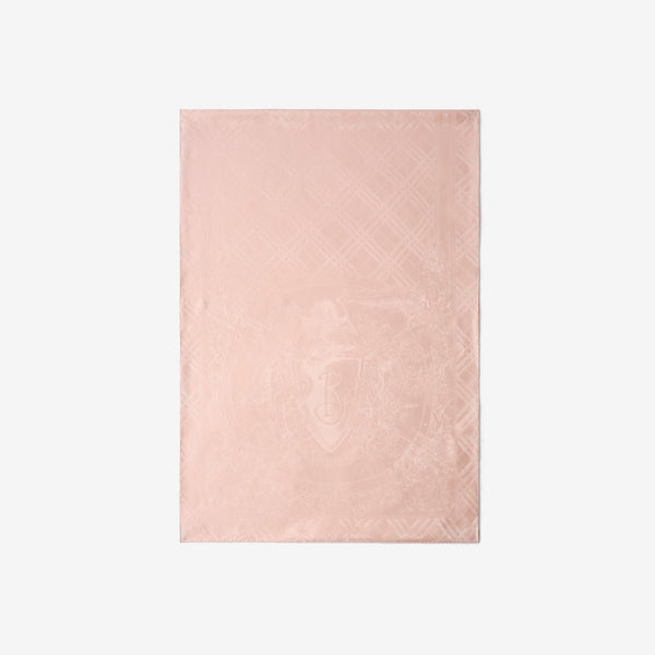 Floral Crest Silk Scarf
