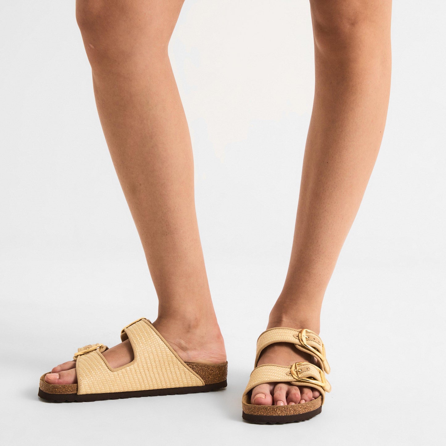 Birkenstock Women's Arizona Big Buckle Textile Flat Sandals