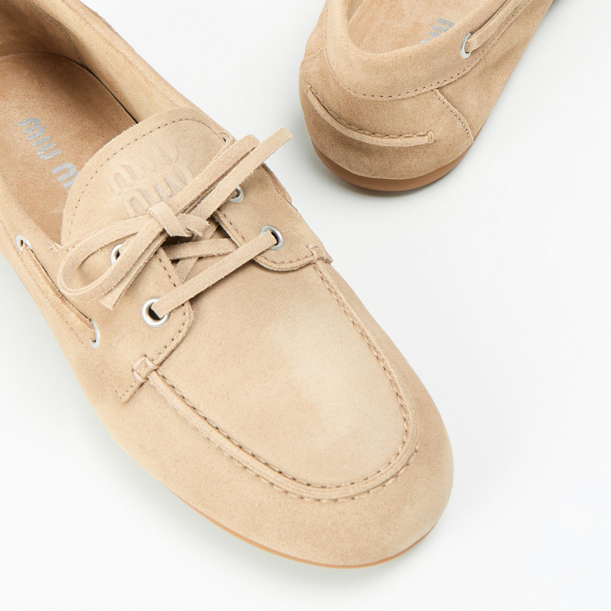 Miu Miu Boat Shoes