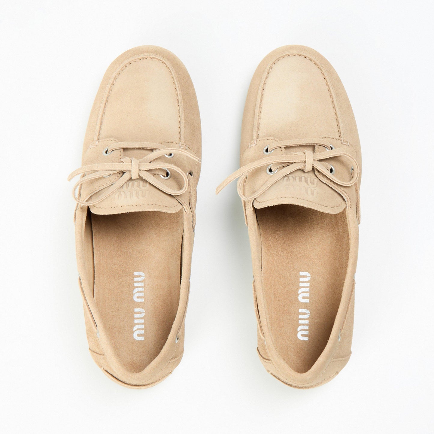 Miu Miu Boat Shoes