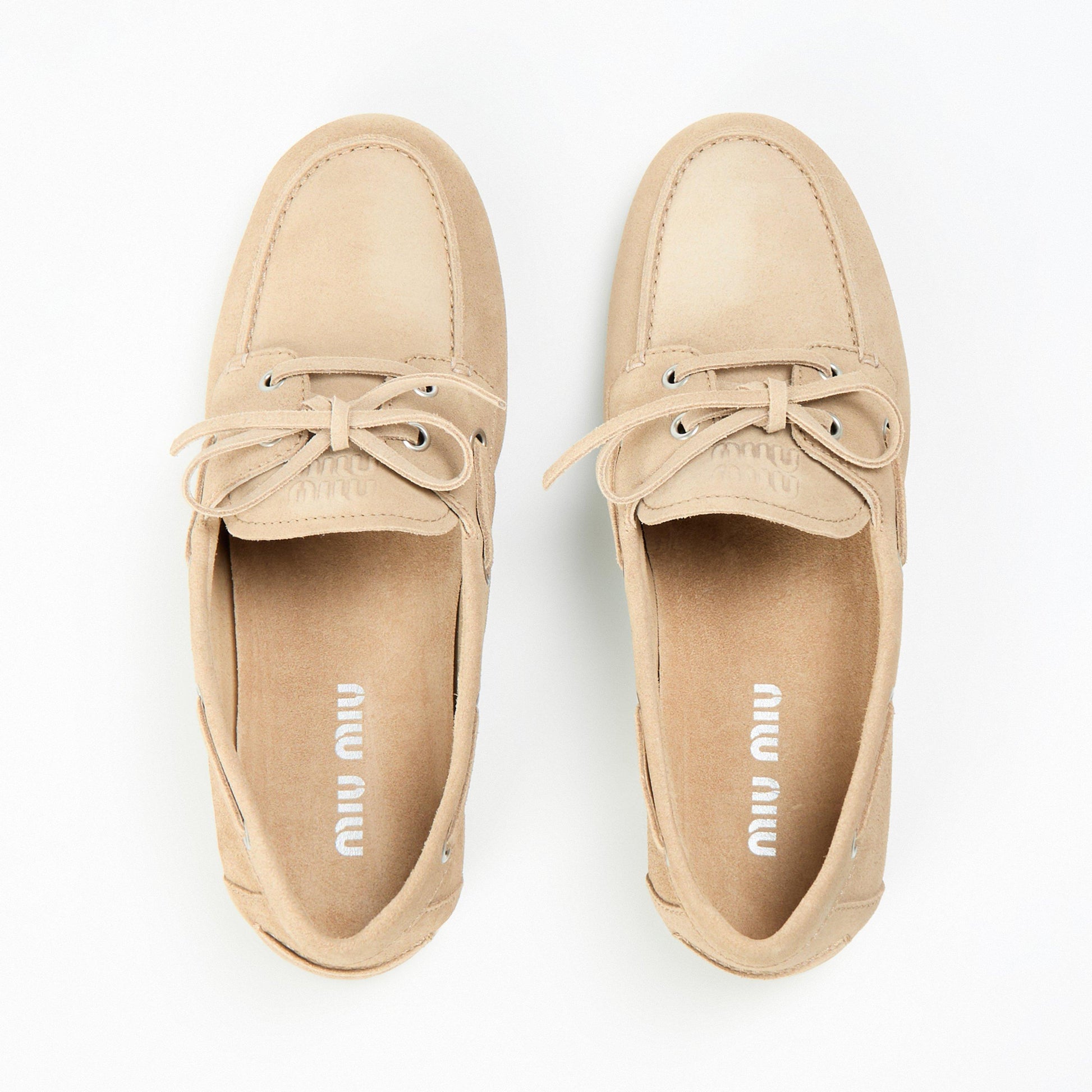 Miu Miu Boat Shoes