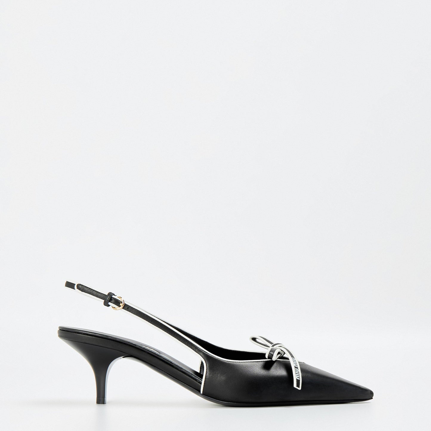 Miu Miu Womens Bow Slingback Pumps