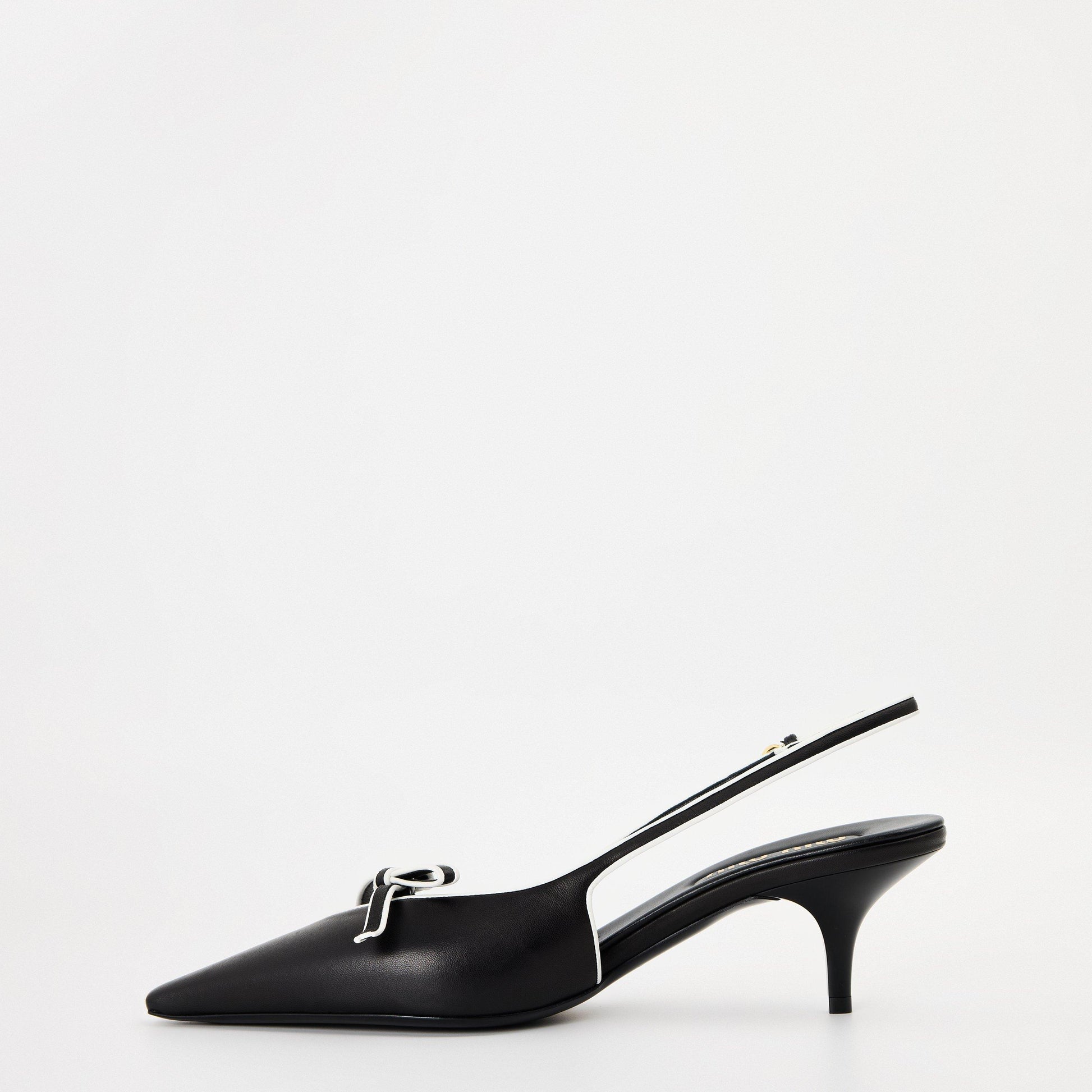 Miu Miu Womens Bow Slingback Pumps