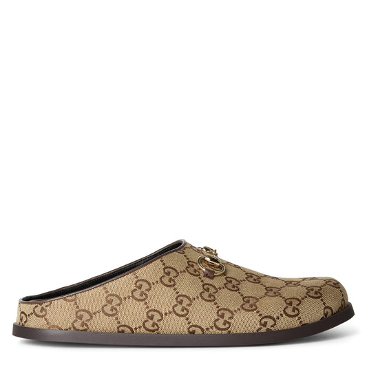 Gucci Women's Horsebit Padded Flat Mules