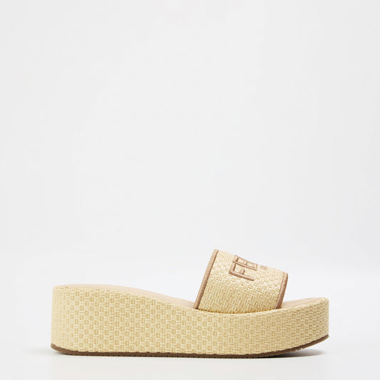 Fendi Women's Woven Flatform Sandals