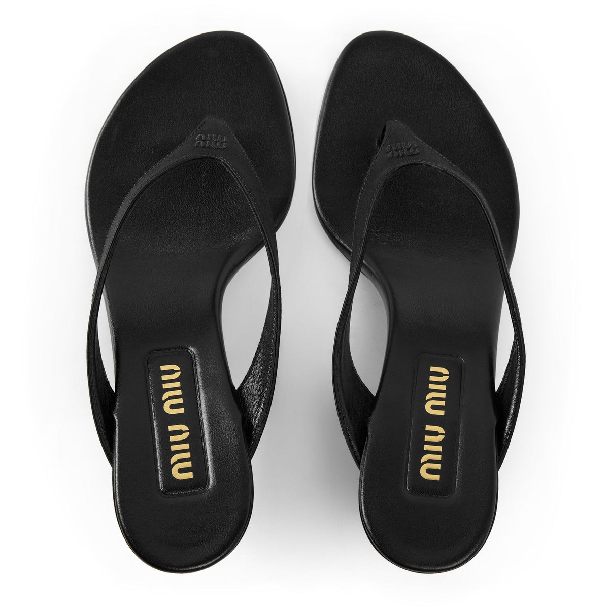 Miu Miu Miu Satin Thong Heel Ld64