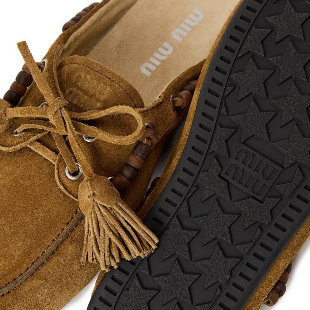 Miu Miu Miu Mocassin Mule Ld64