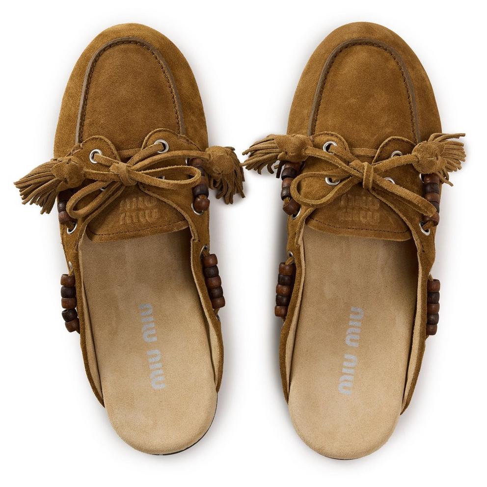 Miu Miu Miu Mocassin Mule Ld64
