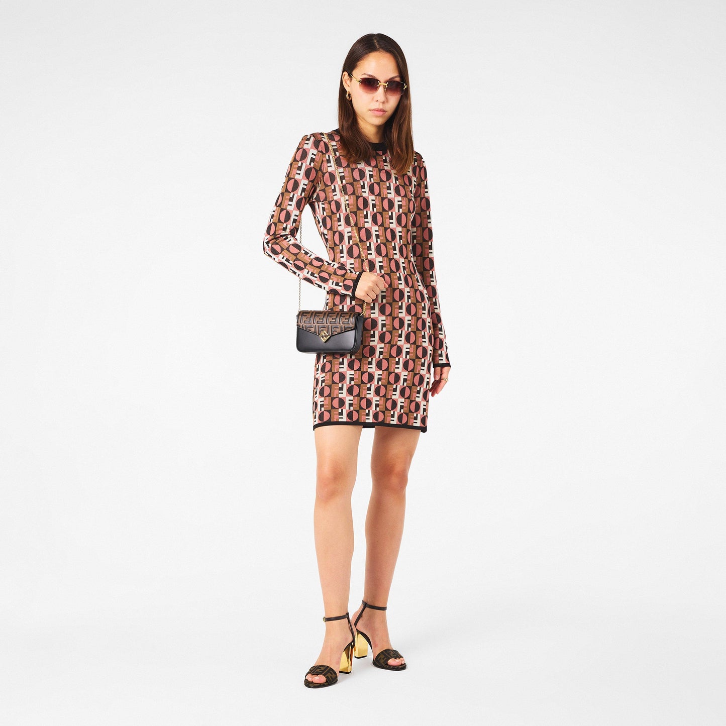 Fendi Delfina High Heeled Sandals