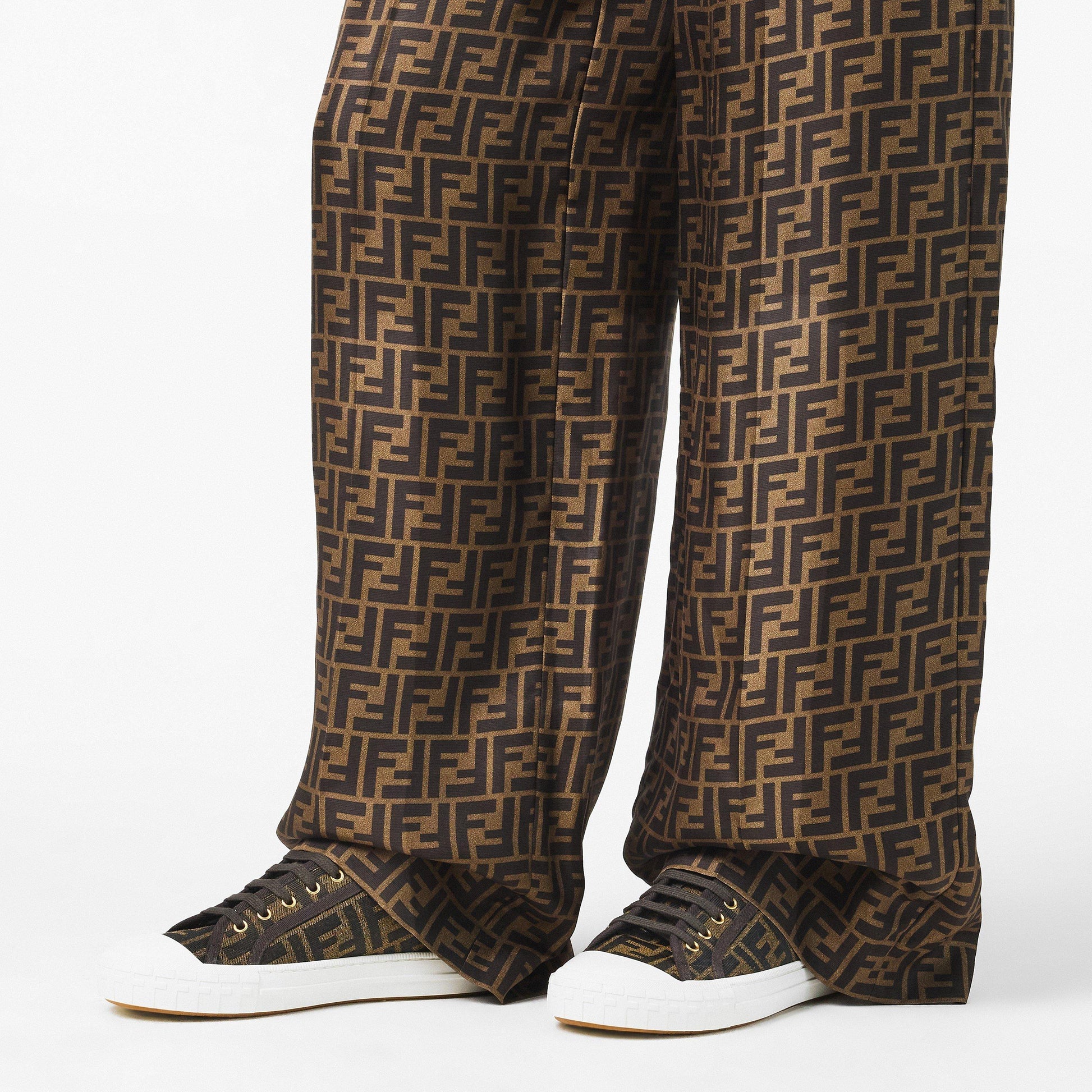 Fendi Domino Low Top Sneakers