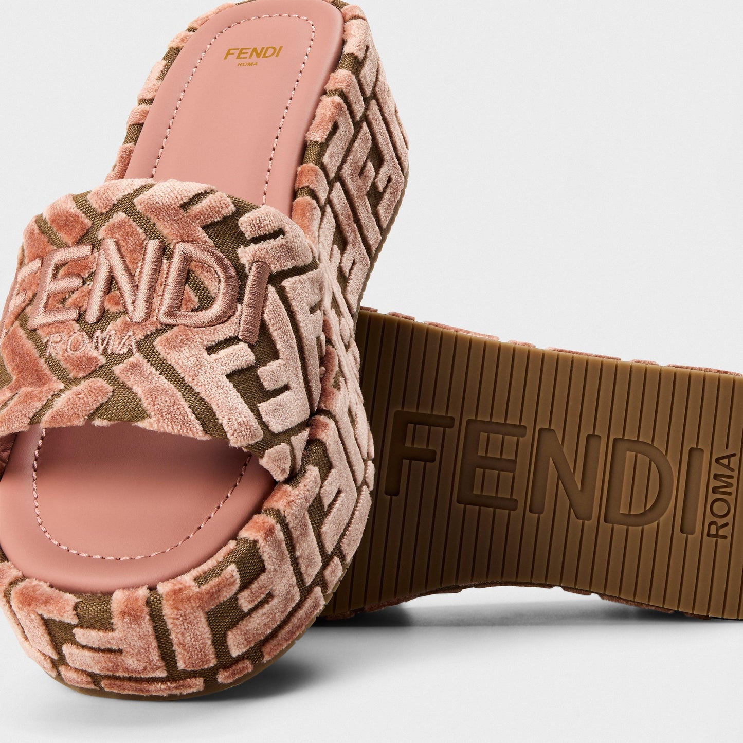 Fendi Women's Platform Flatform Sandals