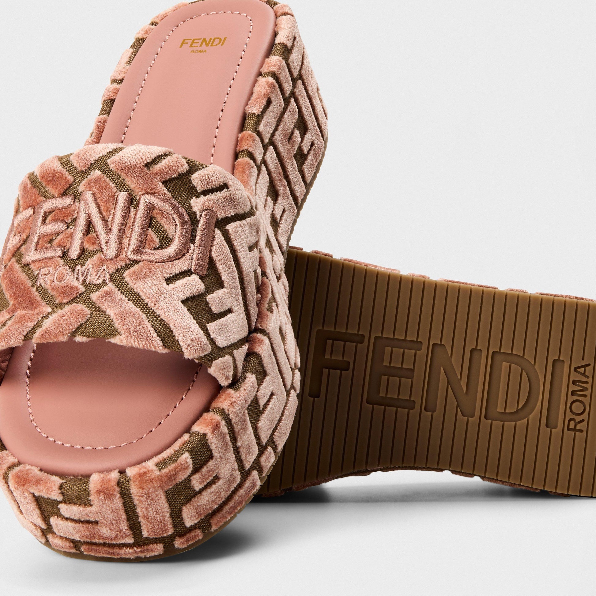 Fendi Women's Platform Flatform Sandals