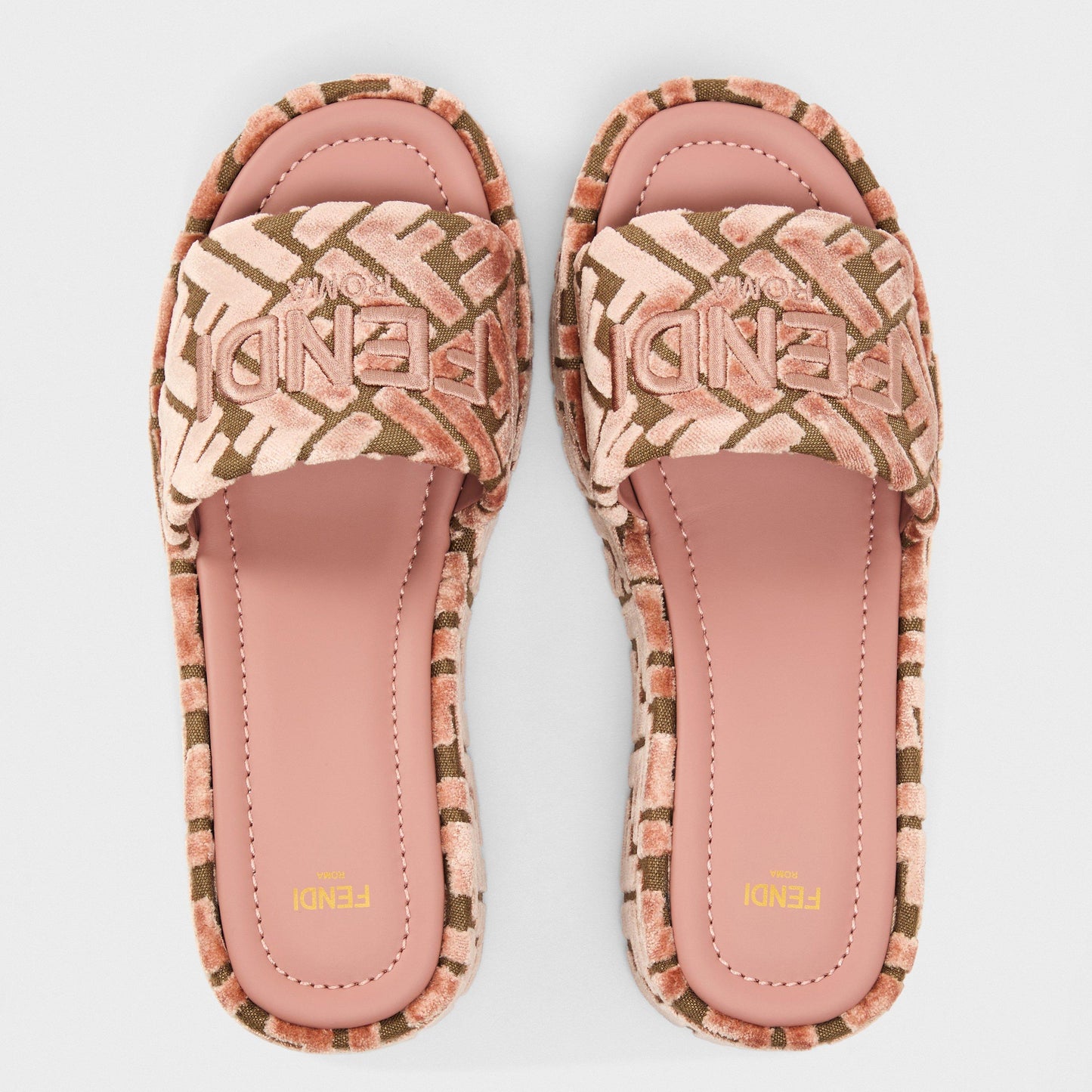 Fendi Women's Platform Flatform Sandals