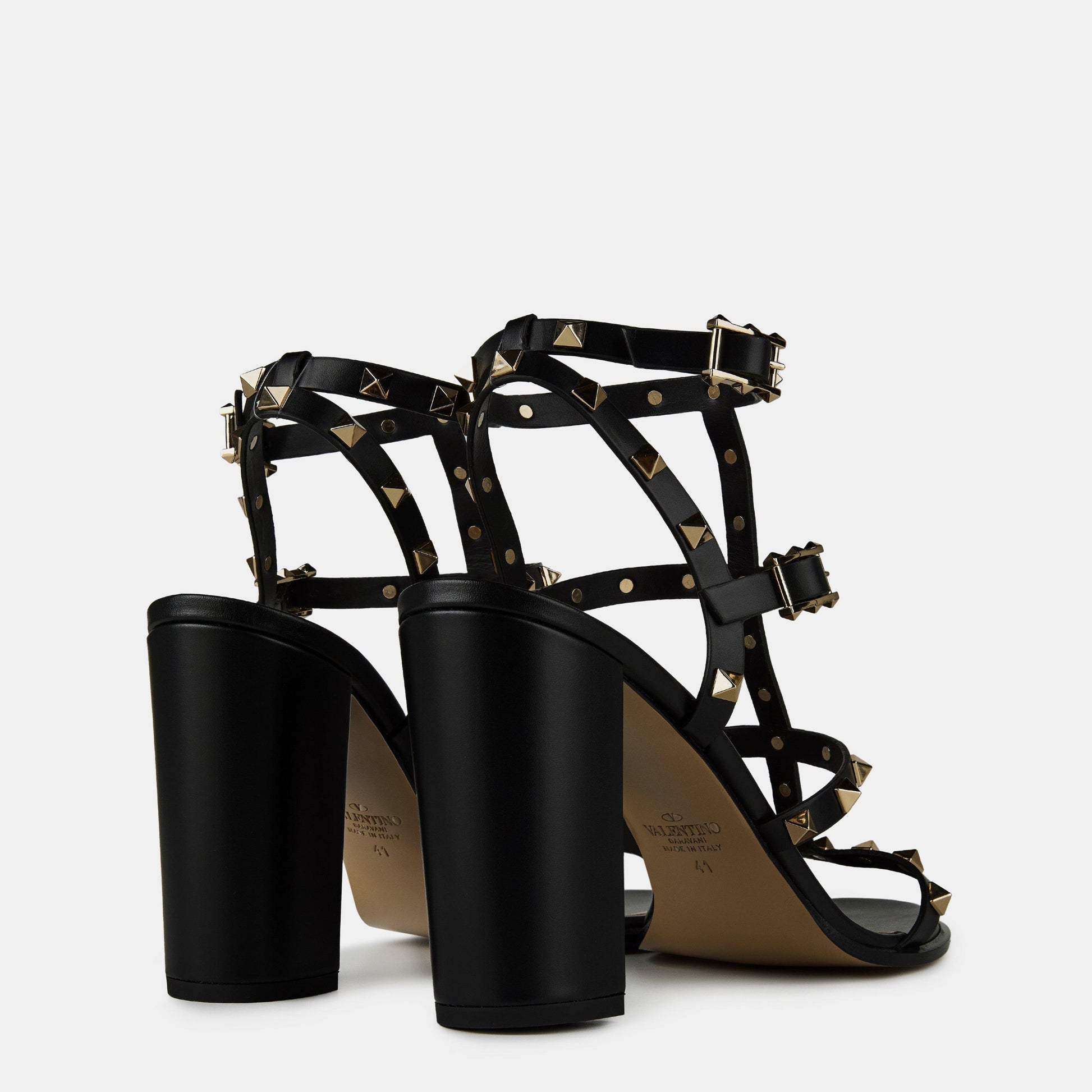Valentino Garavani Rockstud Ankle Strap Sandals