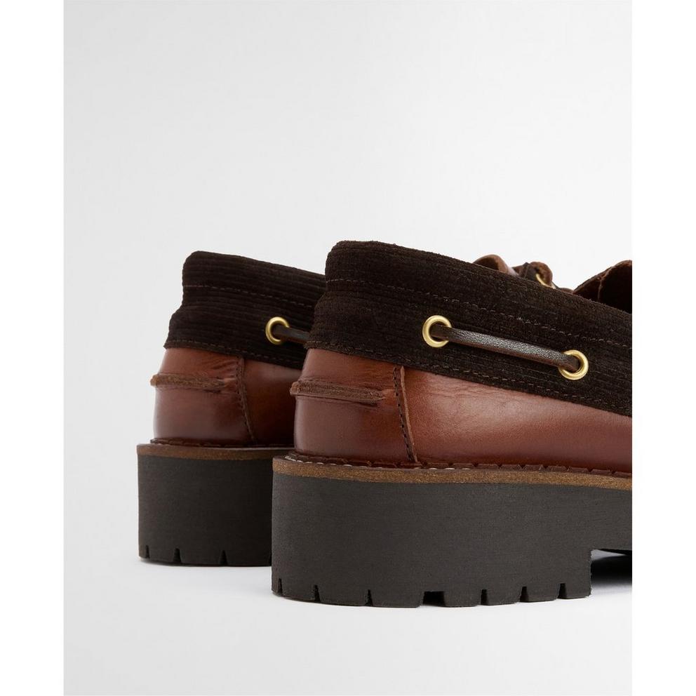 Barbour Womens Darras Boat Shoes