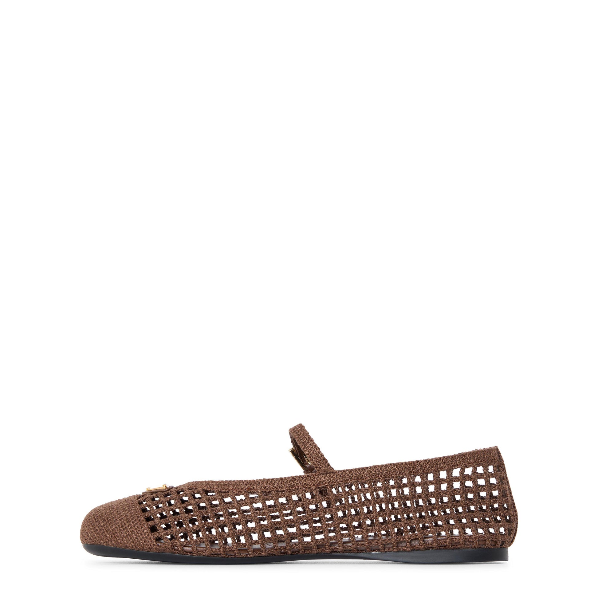 Prada Women's Crochet Ballet Pumps