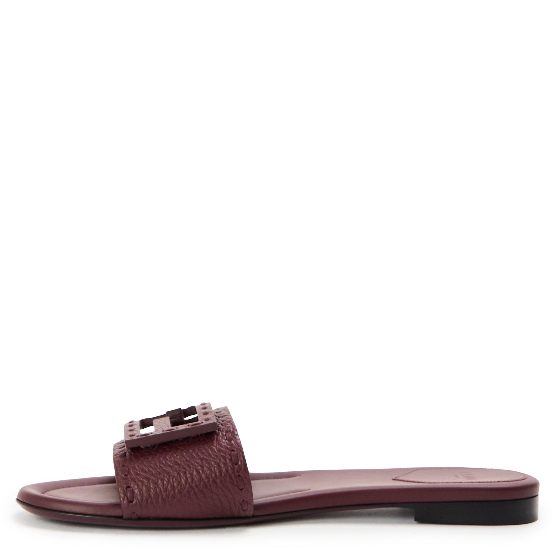 Fendi Women's Baguet Slide Flat Sandals