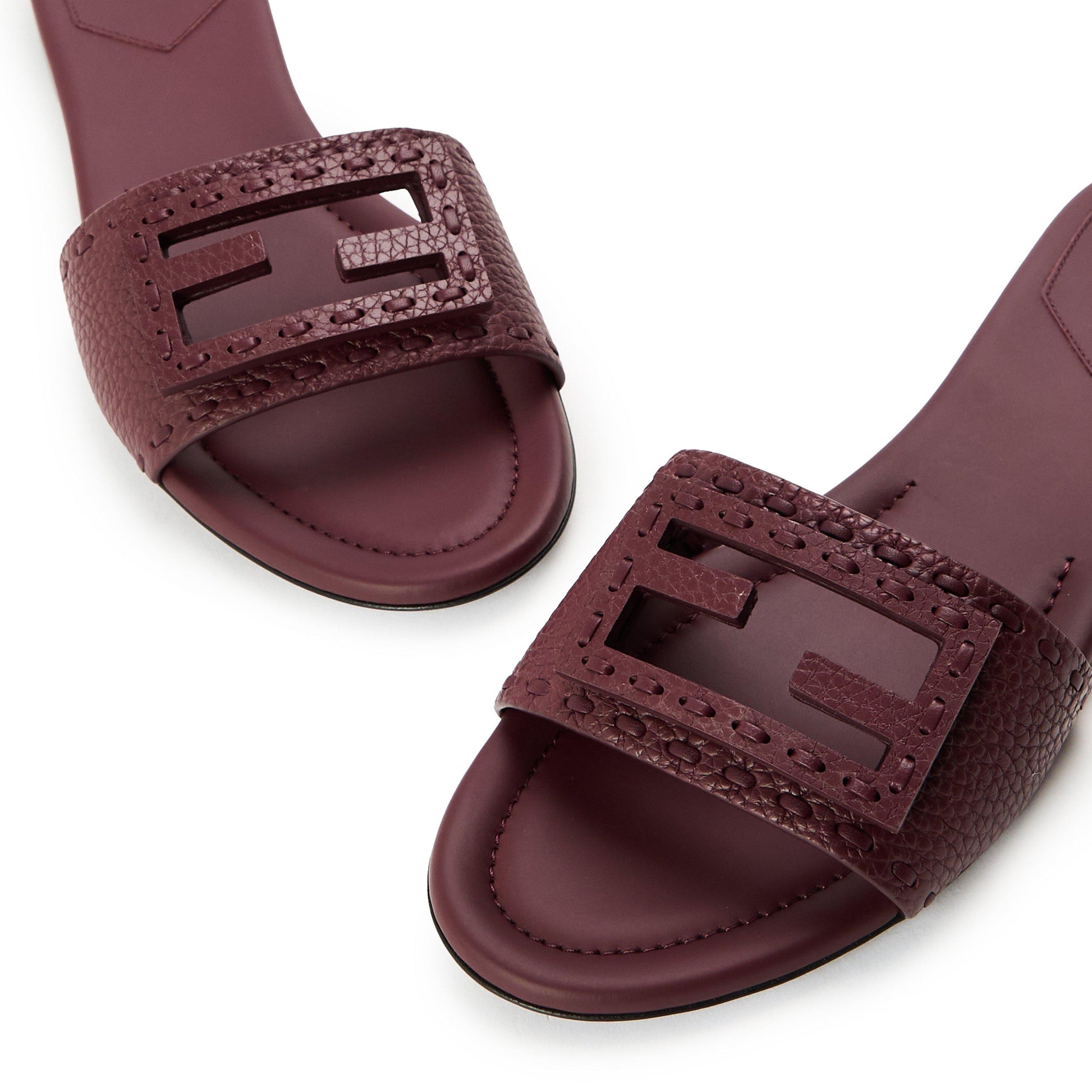 Fendi Women's Baguet Slide Flat Sandals