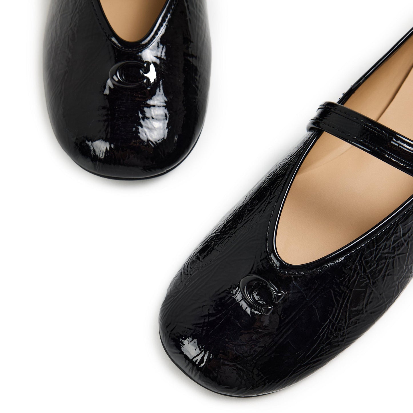 Coach Womens Mary Jane Ballet Pumps