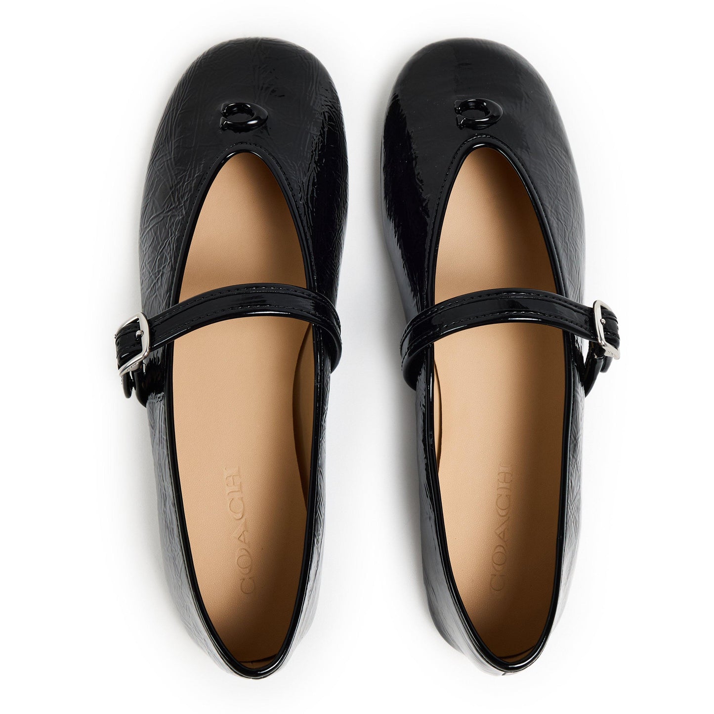 Coach Womens Mary Jane Ballet Pumps