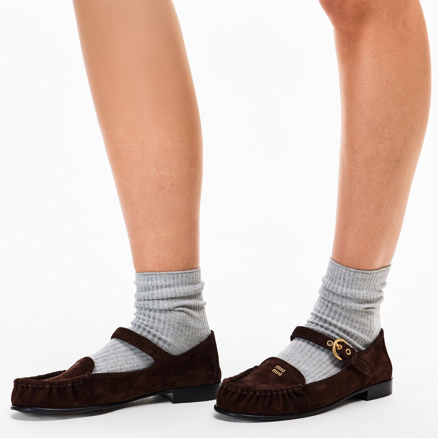 Miu Miu Women's Mary Jane Ballet Pumps