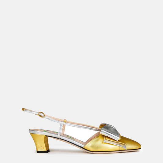 Valentino Garavani Bowow 45mm Slingback Pumps