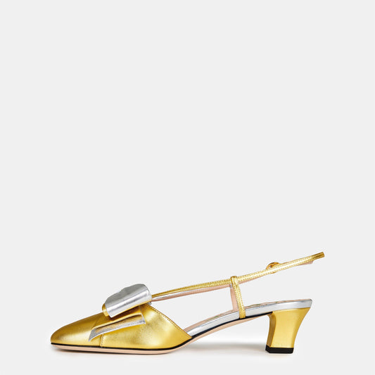 Valentino Garavani Bowow 45mm Slingback Pumps