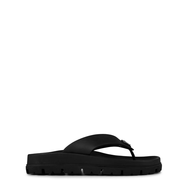 Prada Soft Cage Vinyl Thong Sandals