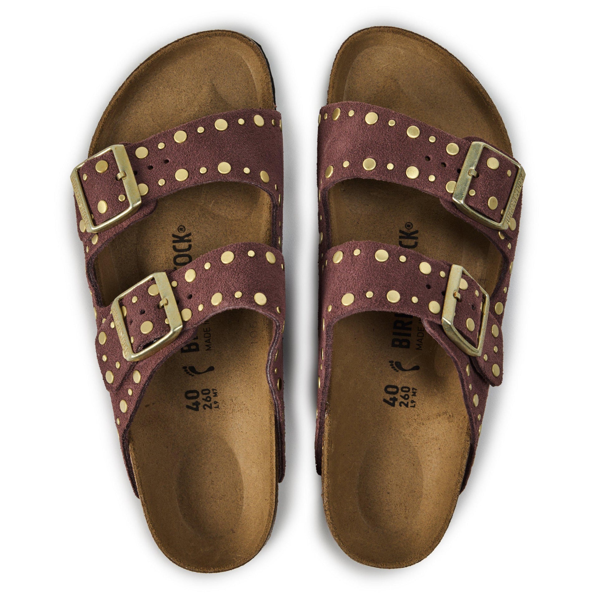 Birkenstock Women's Arizona Rivet Flat Sandals