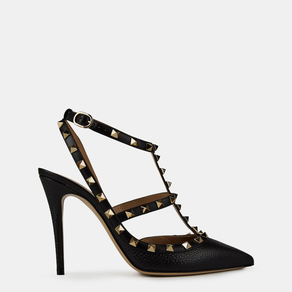 Valentino Garavani Rockstud Ankle Strap Pumps