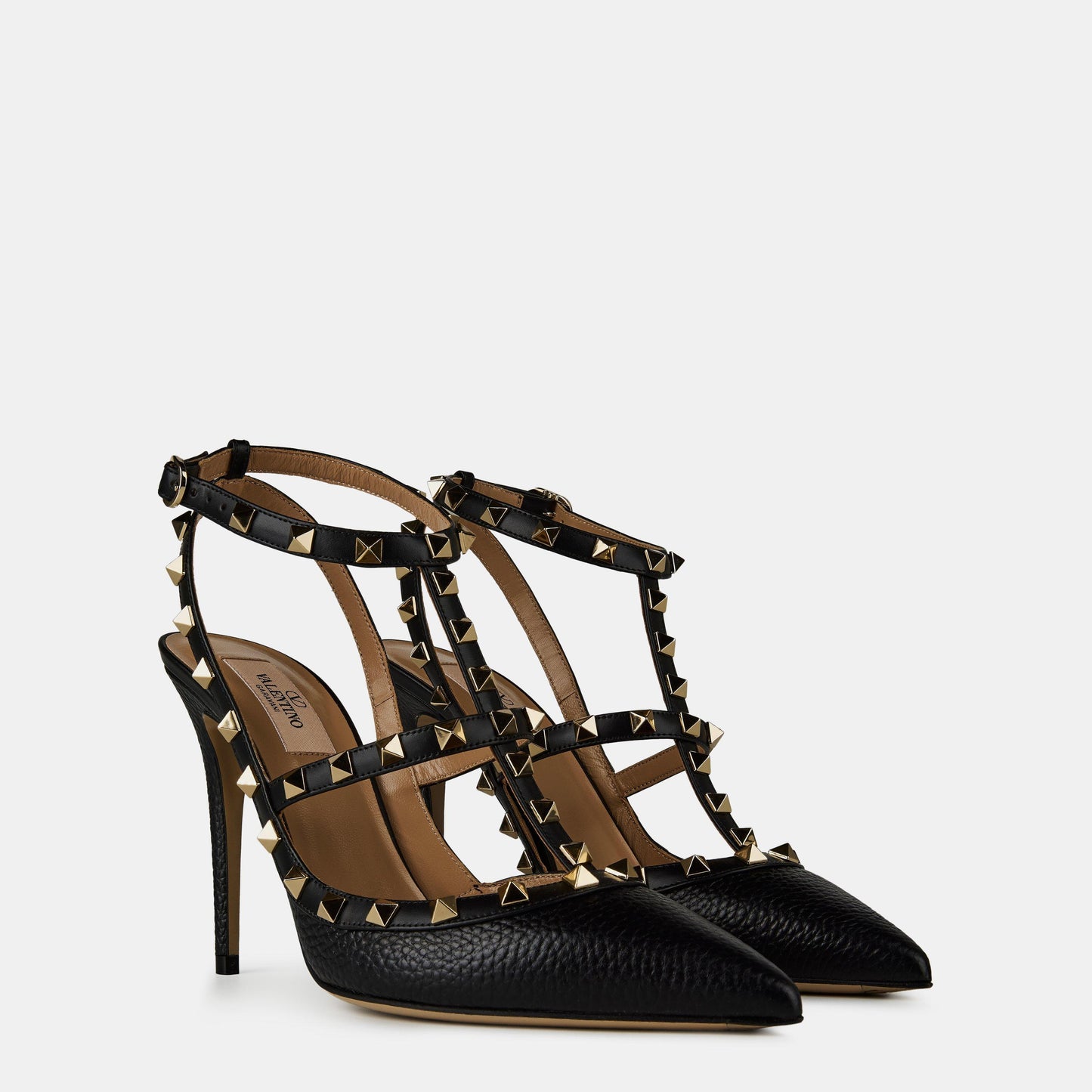Valentino Garavani Rockstud Ankle Strap Pumps